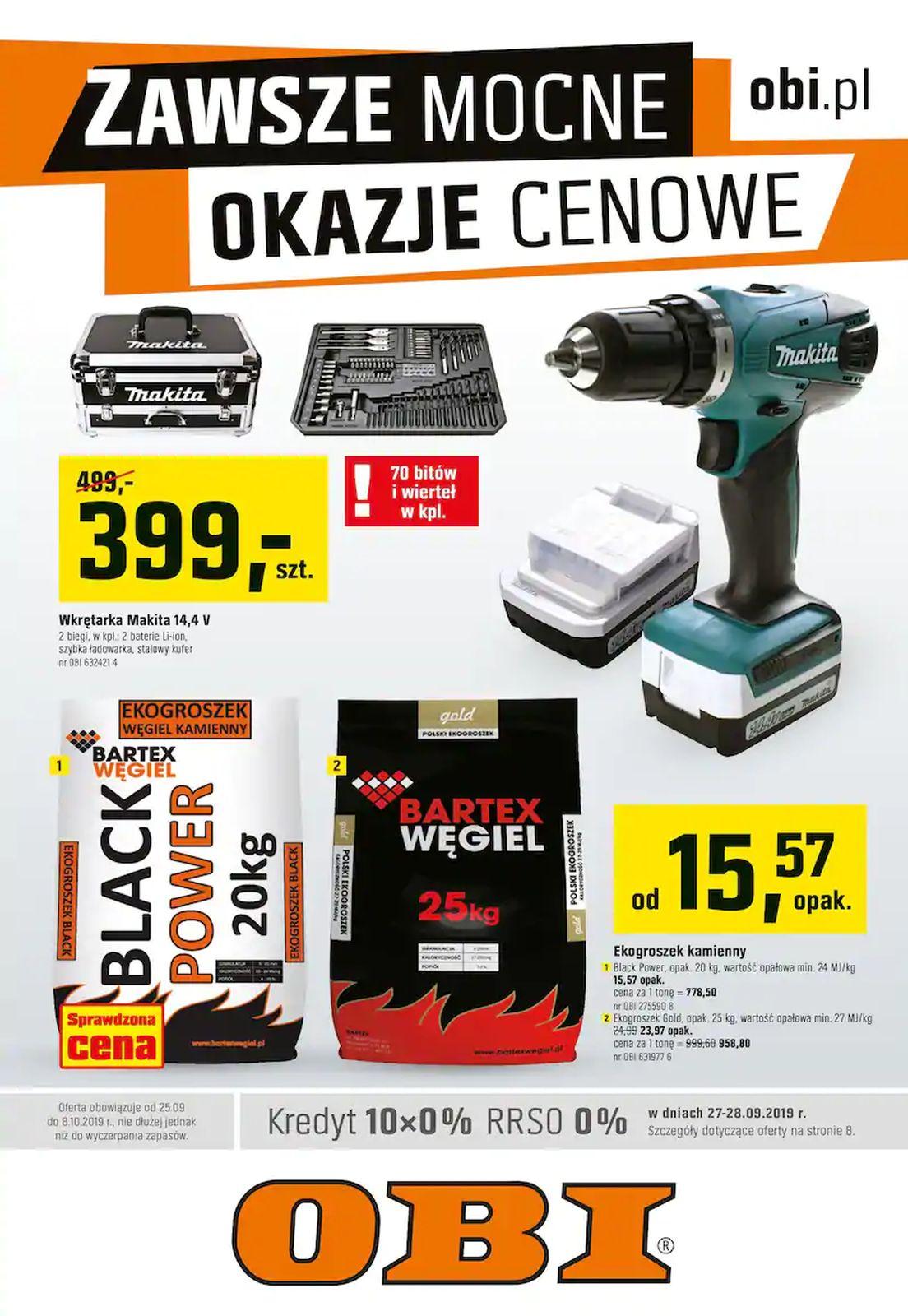 Gazetka promocyjna OBI str. 1