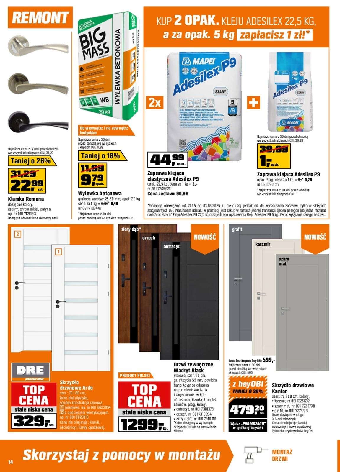 Gazetka promocyjna OBI str. 14