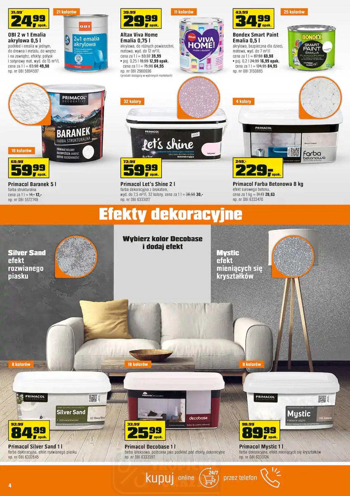 Gazetka promocyjna OBI str. 4