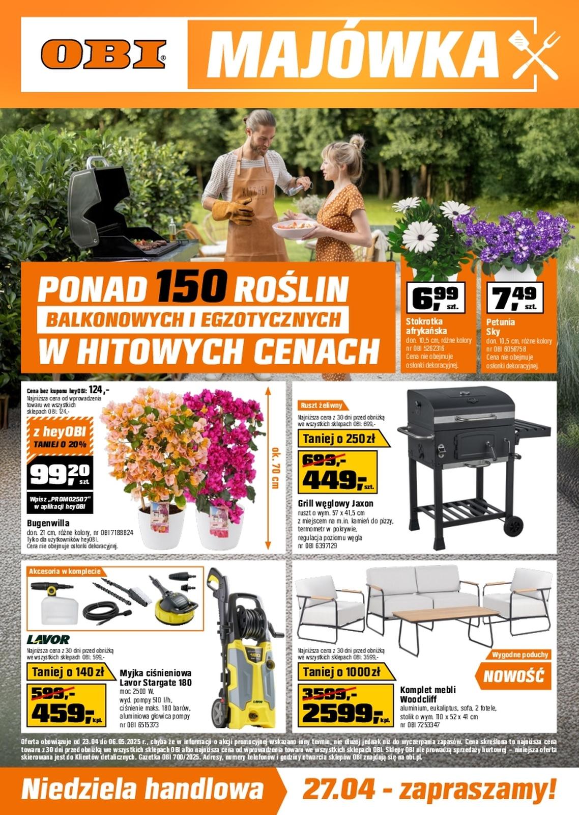 Gazetka promocyjna OBI str. 1
