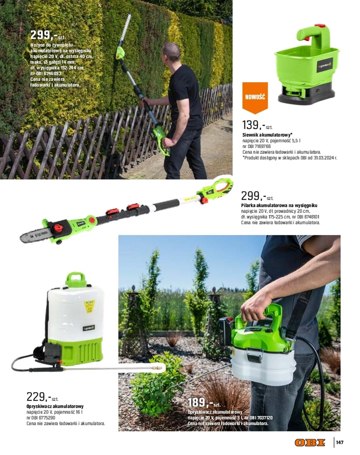 Gazetka promocyjna OBI str. 147