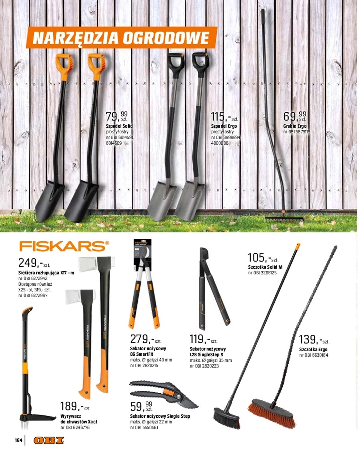 Gazetka promocyjna OBI str. 164