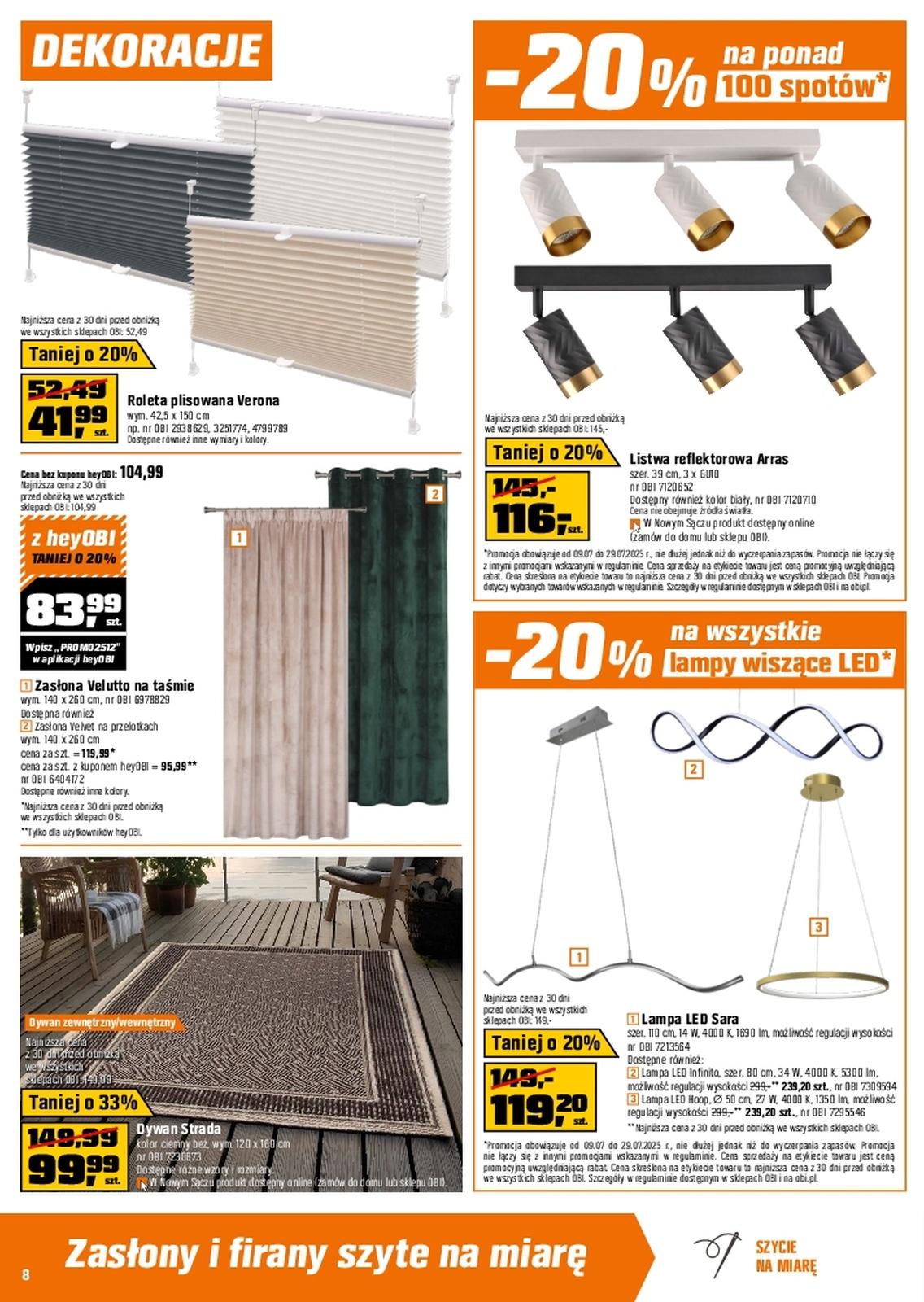 Gazetka promocyjna OBI str. 8