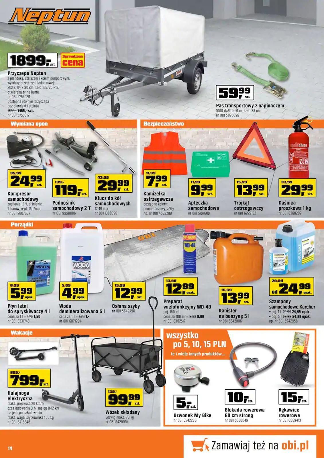 Gazetka promocyjna OBI str. 14