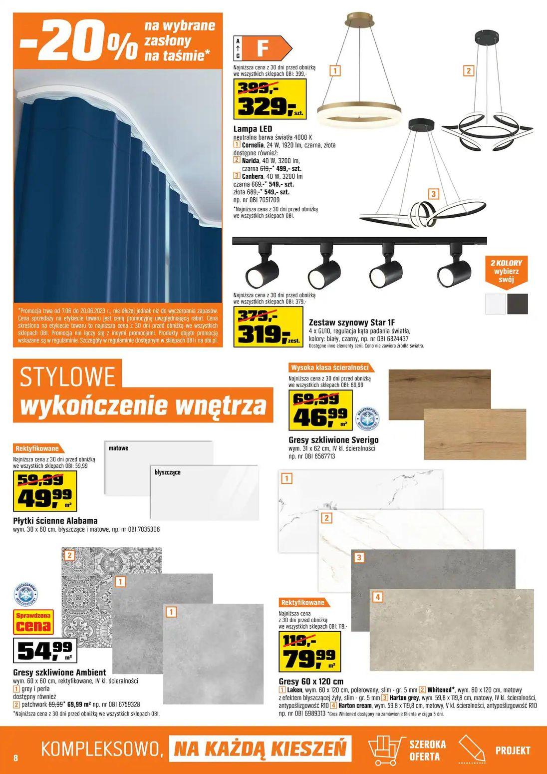 Gazetka promocyjna OBI str. 8