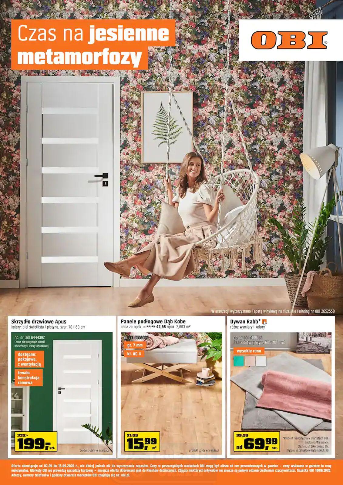 Gazetka promocyjna OBI str. 1