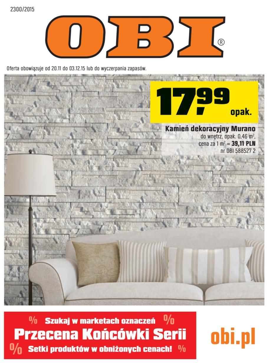 Gazetka promocyjna OBI str. 1