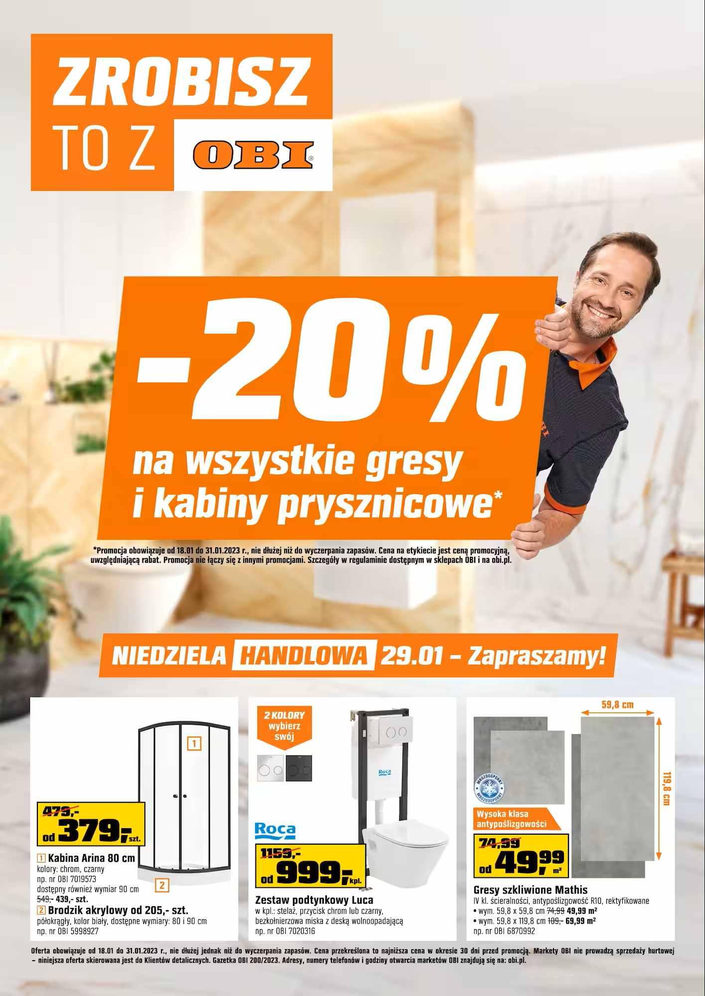 Gazetka promocyjna OBI str. 1