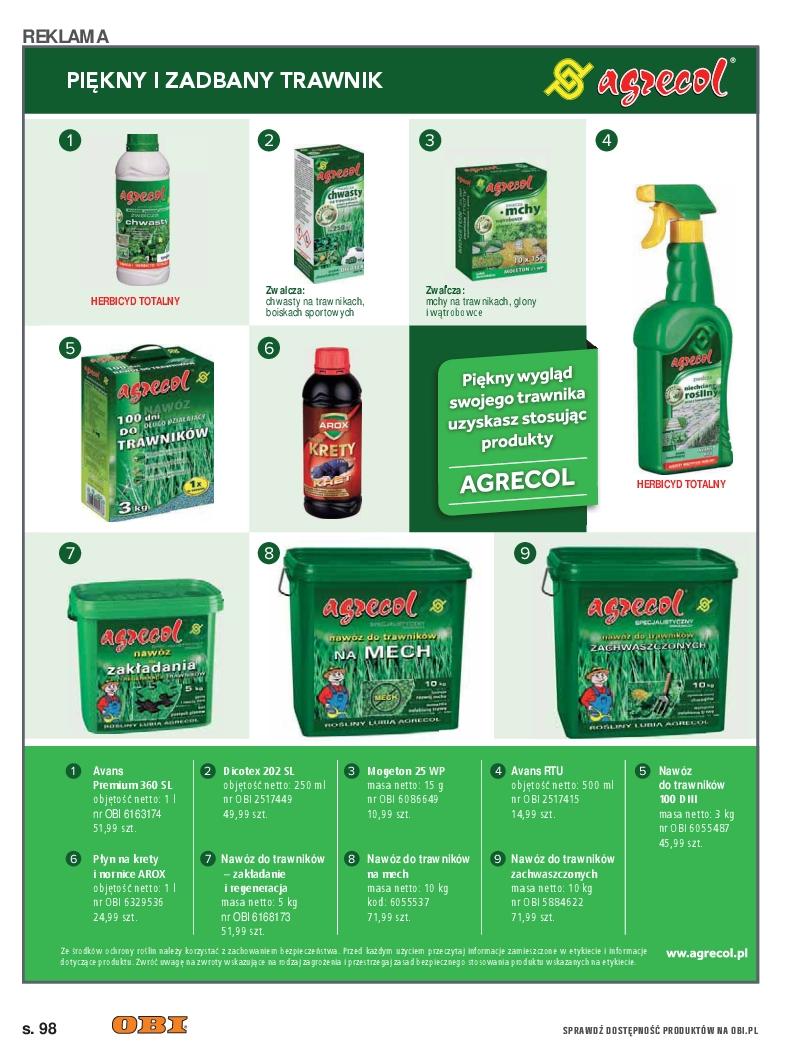 Gazetka promocyjna OBI str. 98