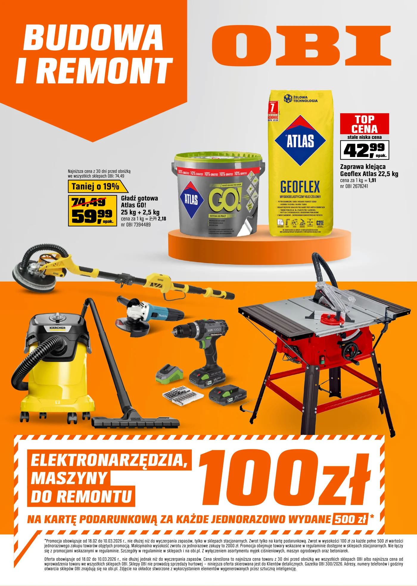 Gazetka promocyjna OBI str. 1