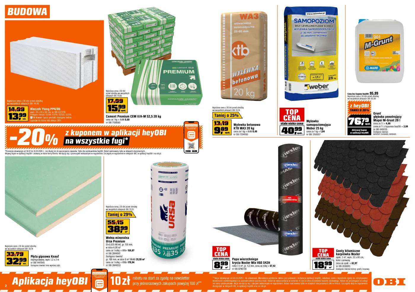 Gazetka promocyjna OBI str. 2