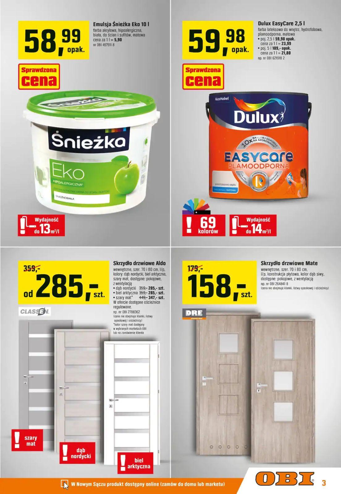 Gazetka promocyjna OBI str. 3