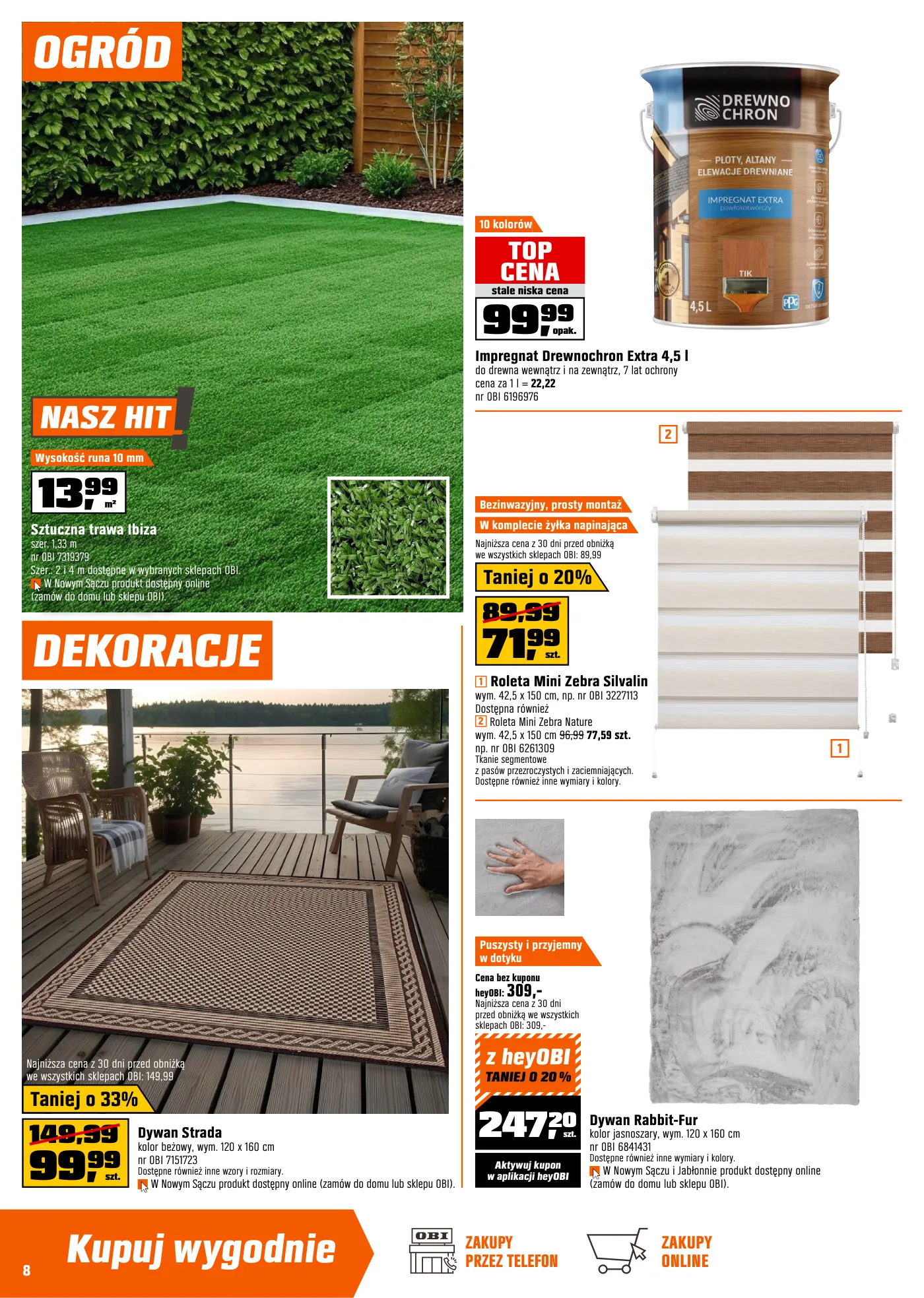 Gazetka promocyjna OBI str. 8