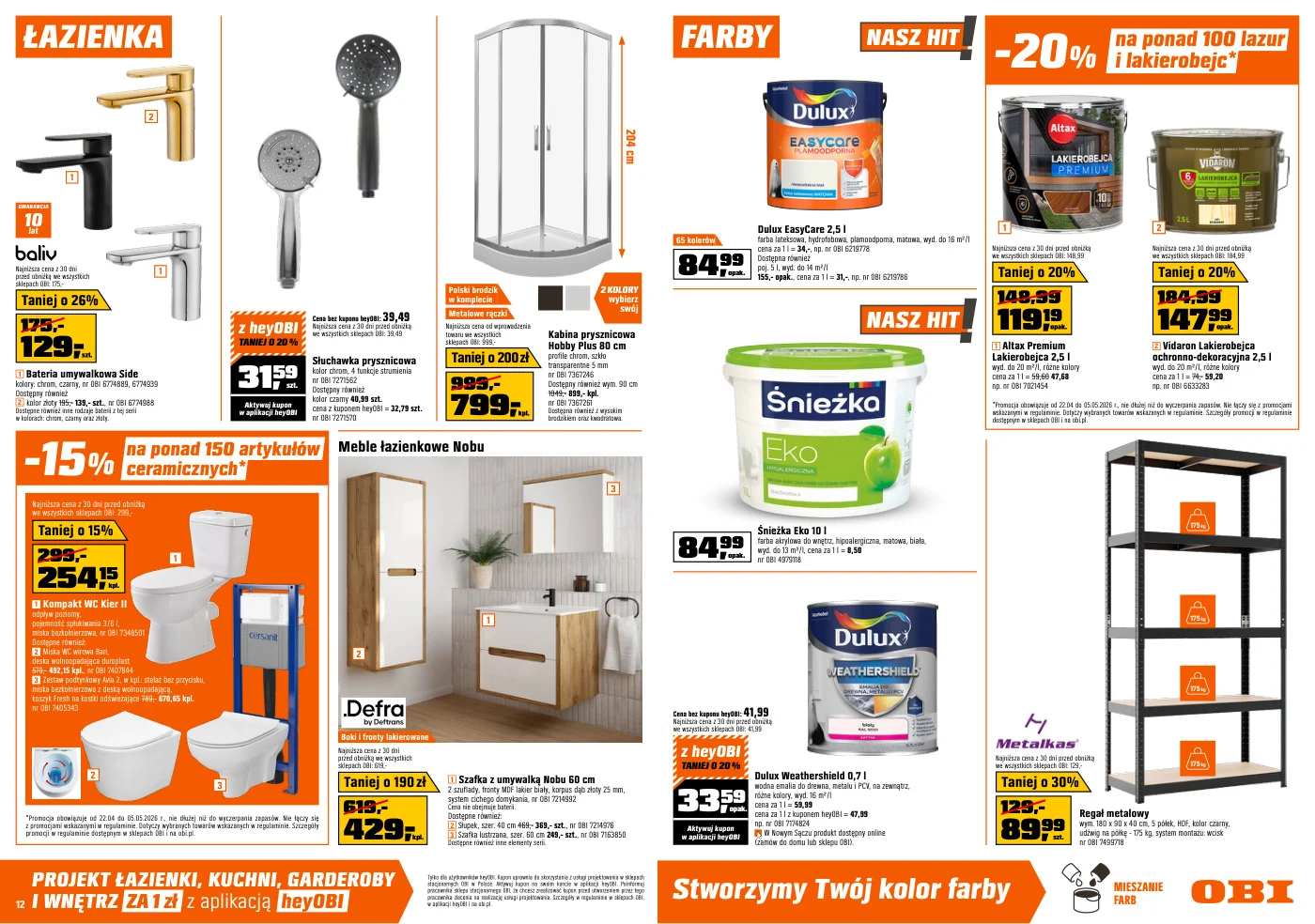 Gazetka promocyjna OBI str. 7