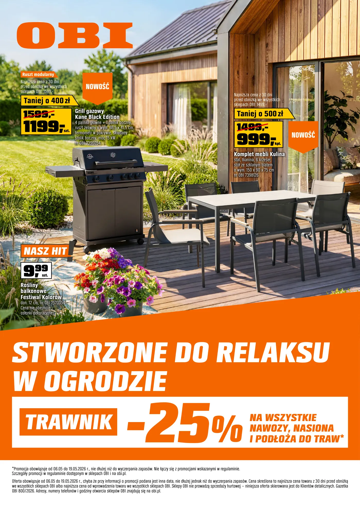 Gazetka promocyjna OBI str. 1