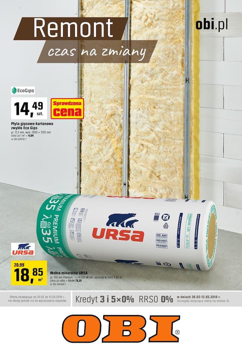 Gazetka promocyjna OBI str. 1