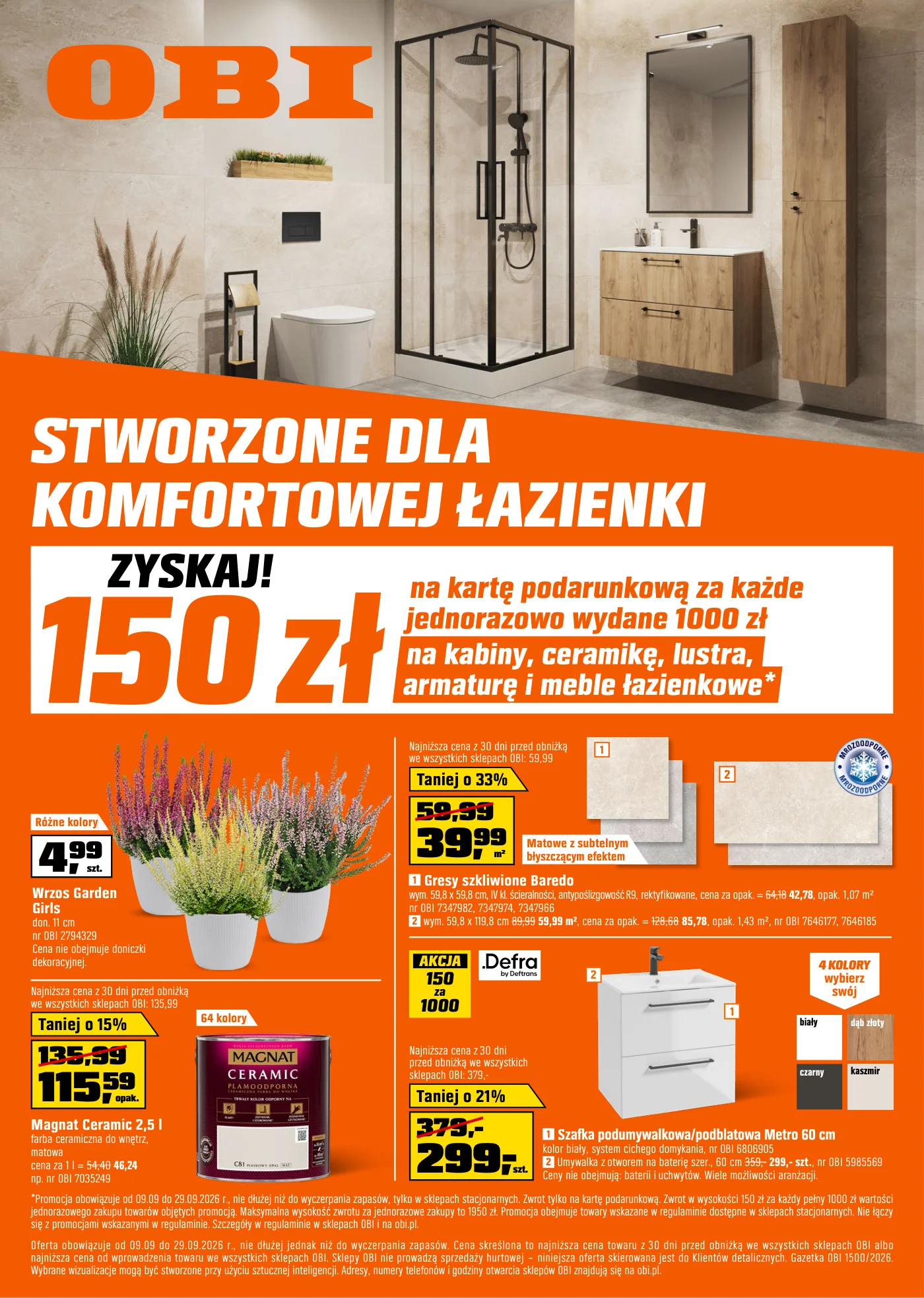 Gazetka promocyjna OBI str. 1