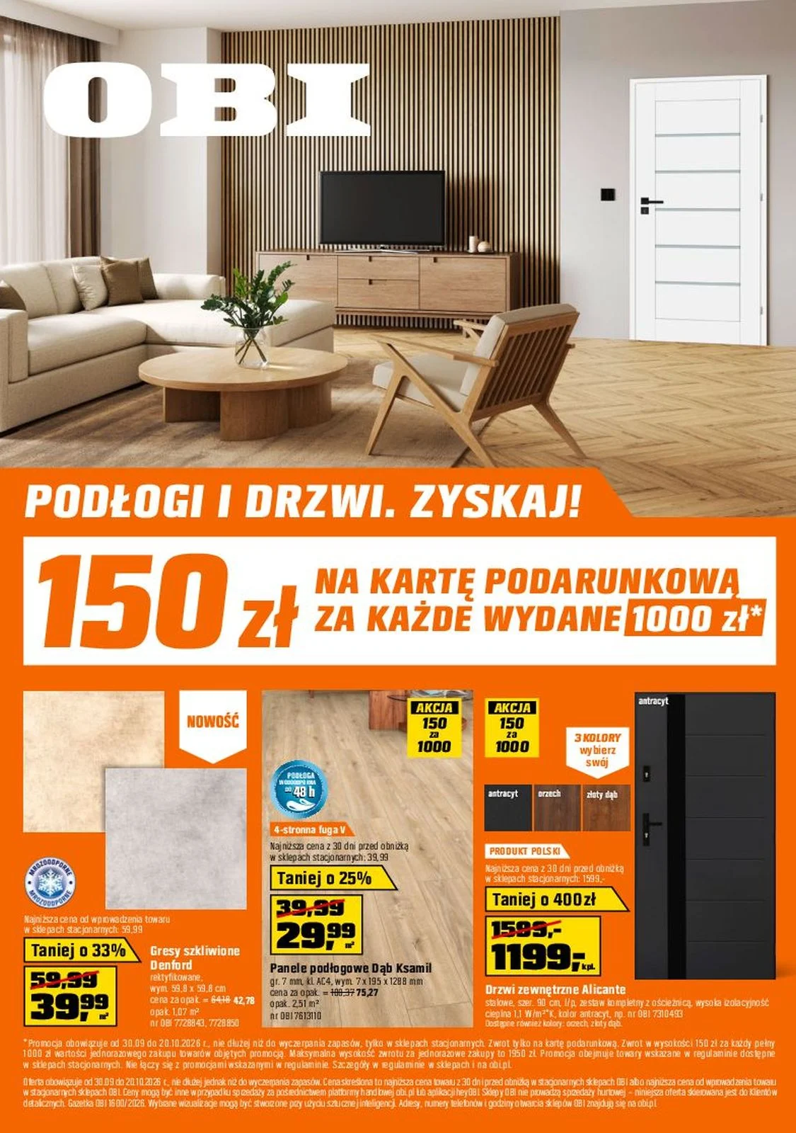 Gazetka promocyjna OBI str. 1