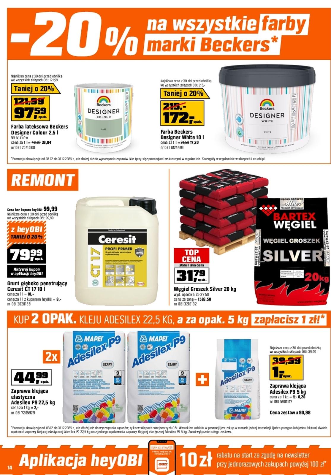 Gazetka promocyjna OBI str. 14