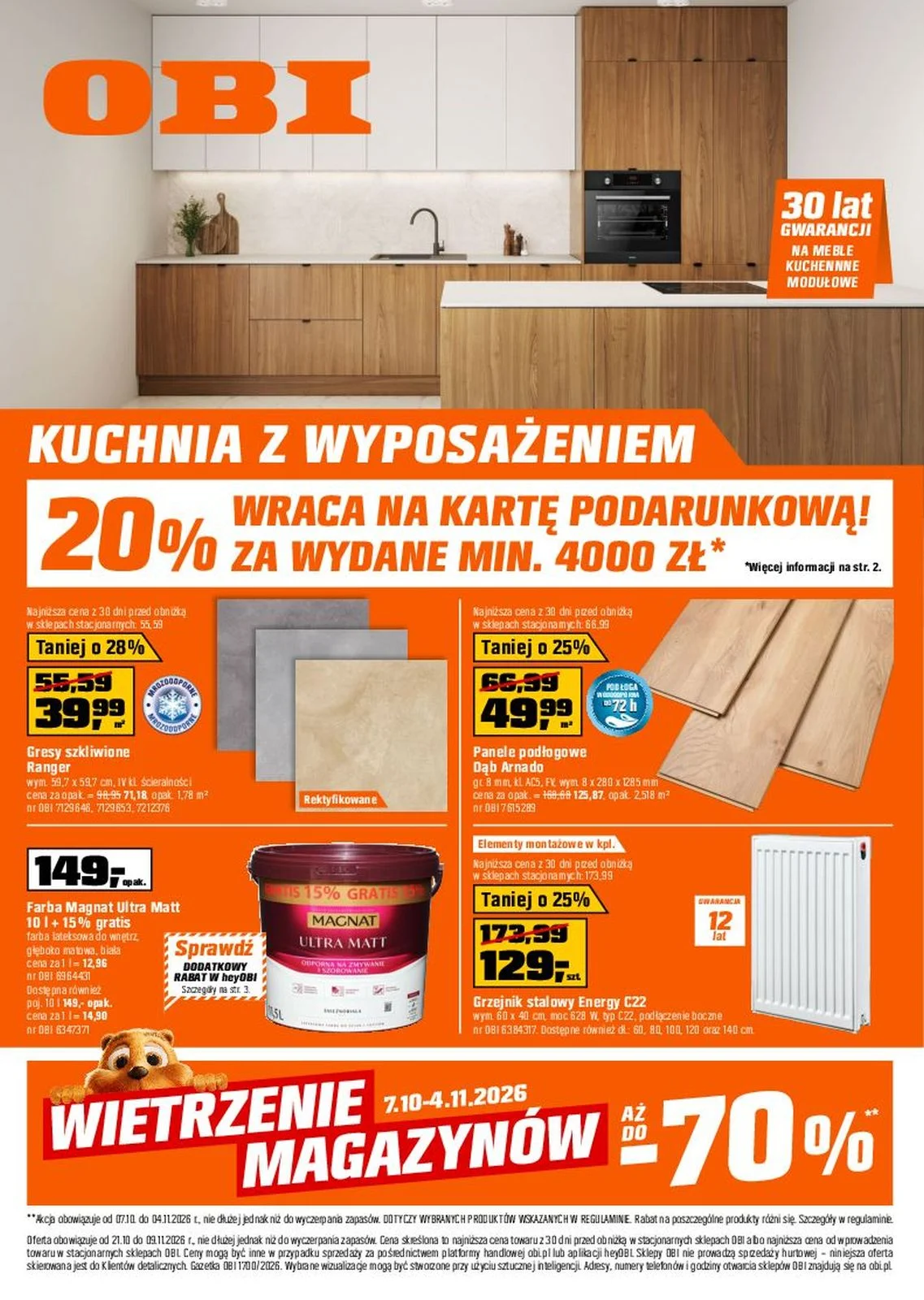 Gazetka promocyjna OBI str. 1