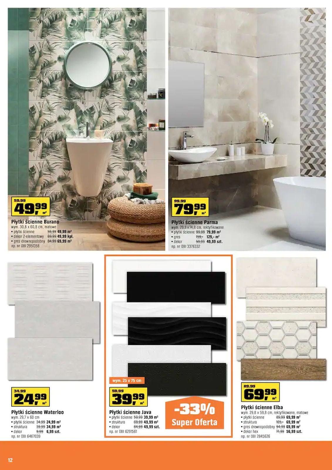 Gazetka promocyjna OBI str. 12