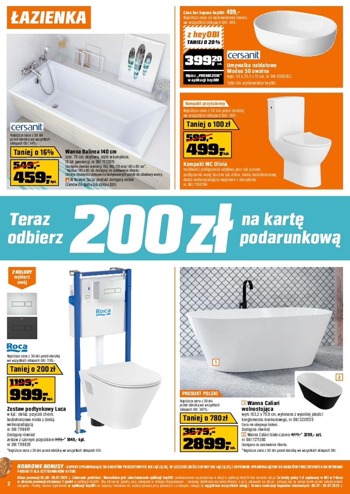 Gazetka promocyjna OBI str. 2