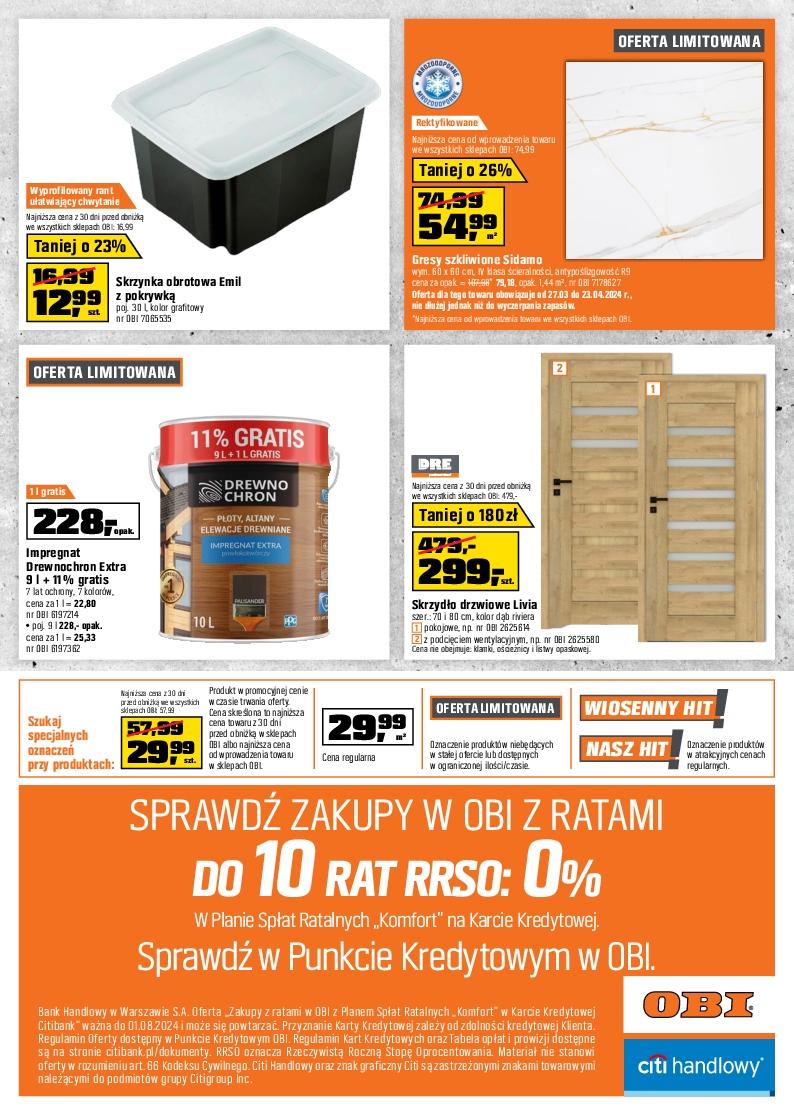 Gazetka promocyjna OBI str. 16