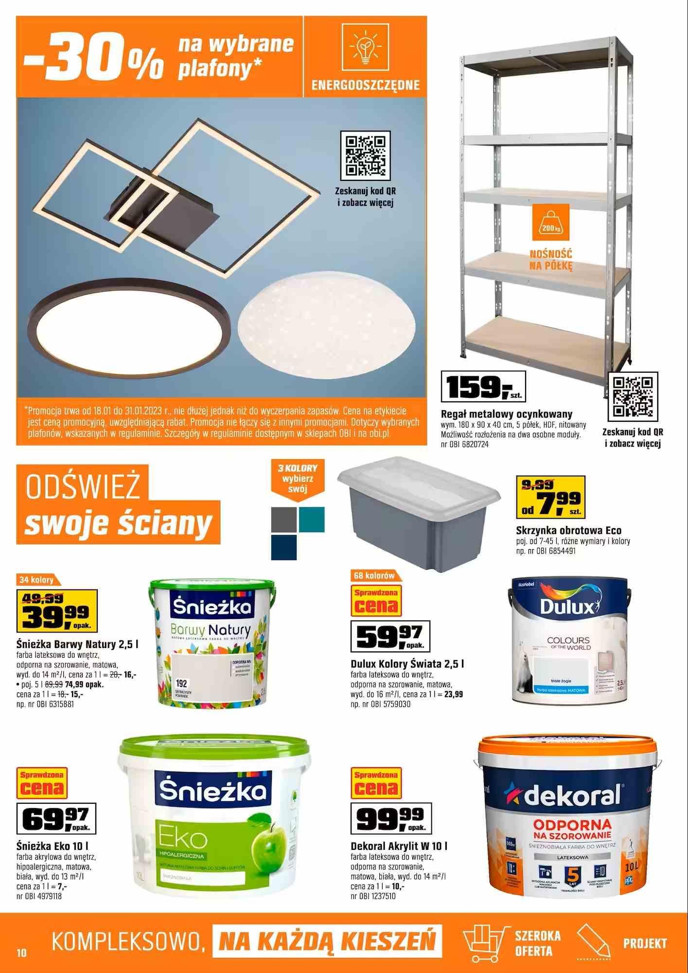 Gazetka promocyjna OBI str. 10