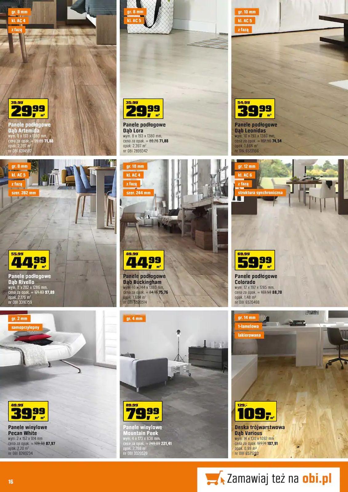 Gazetka promocyjna OBI str. 16