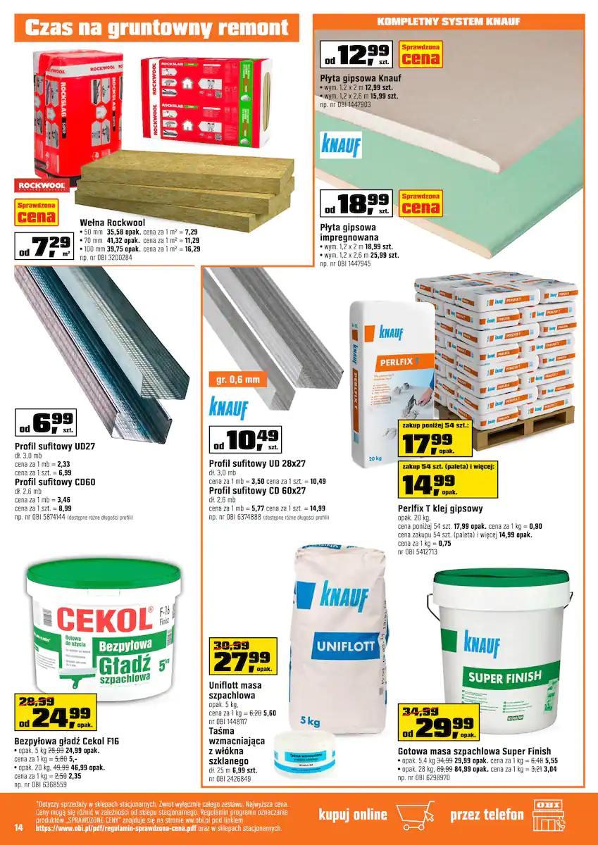 Gazetka promocyjna OBI str. 14
