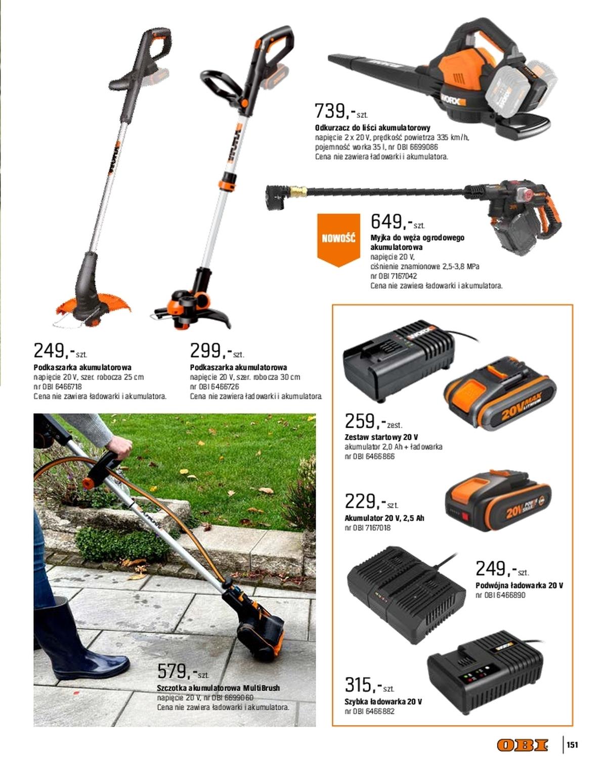 Gazetka promocyjna OBI str. 151