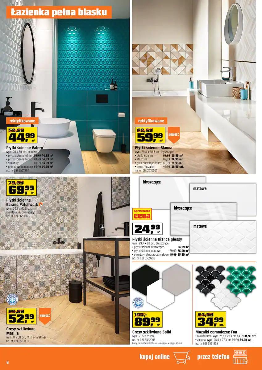 Gazetka promocyjna OBI str. 6