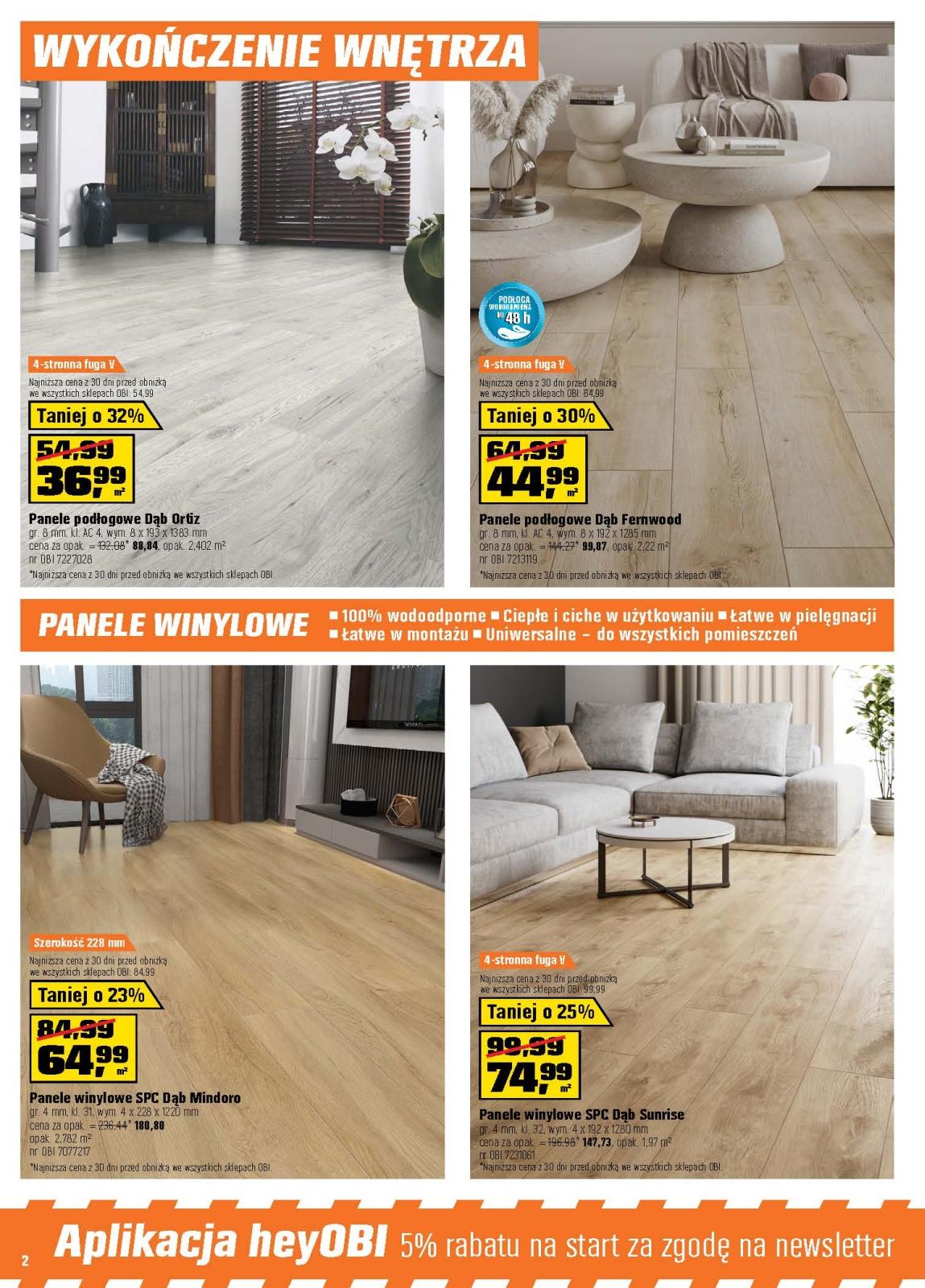 Gazetka promocyjna OBI str. 2