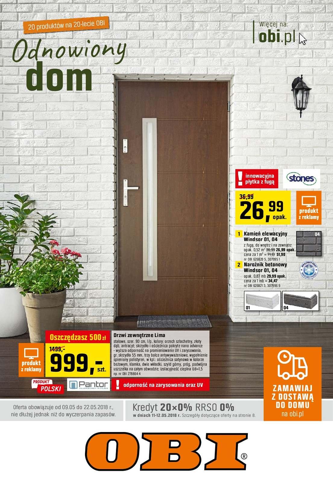 Gazetka promocyjna OBI str. 1