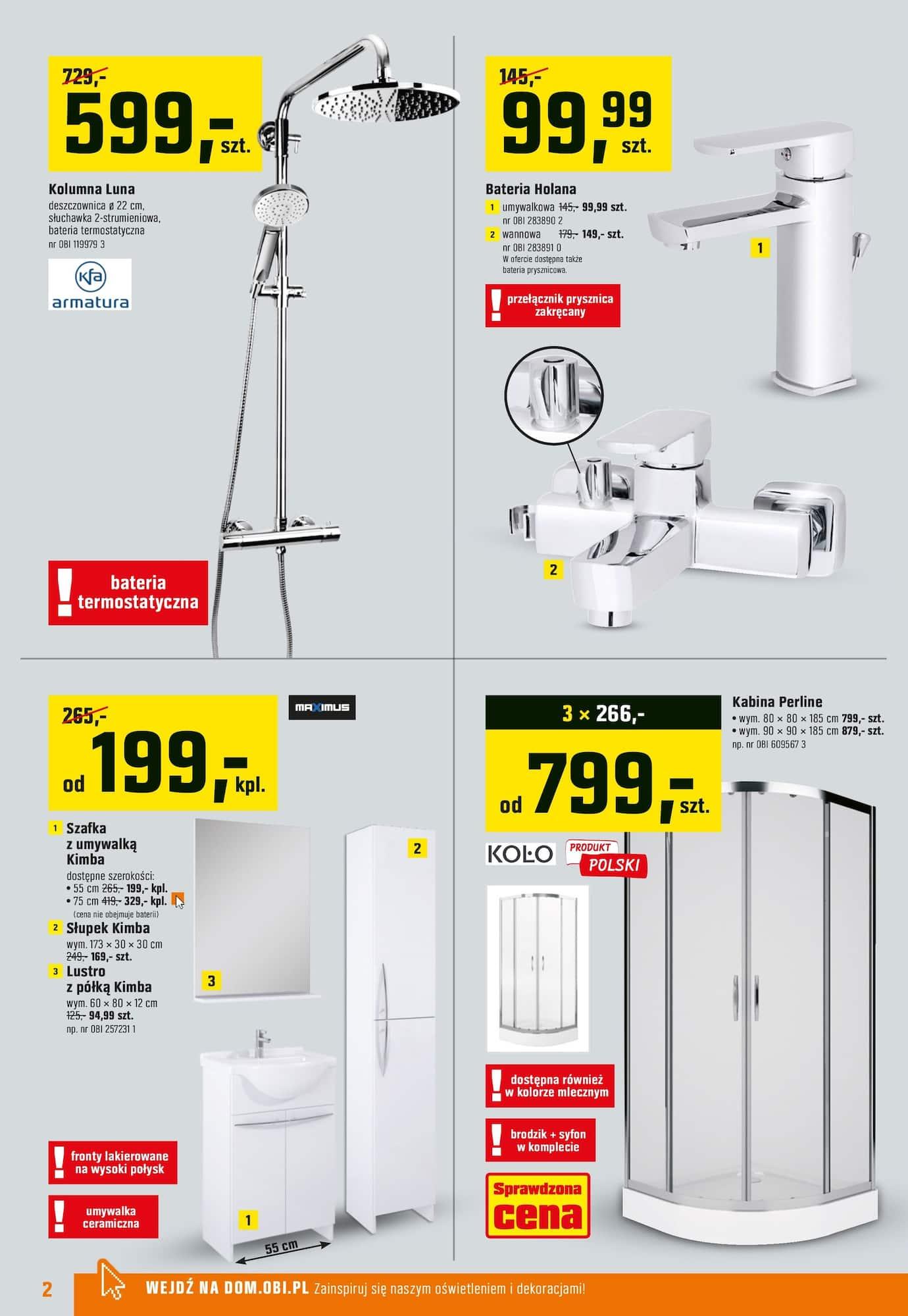 Gazetka promocyjna OBI str. 2