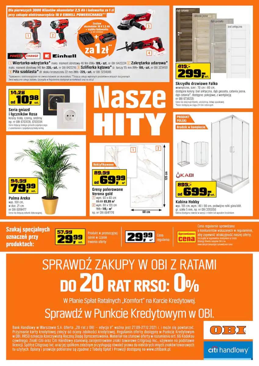 Gazetka promocyjna OBI str. 20