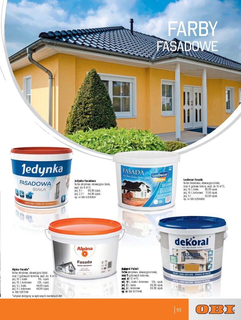 Gazetka promocyjna OBI str. 83