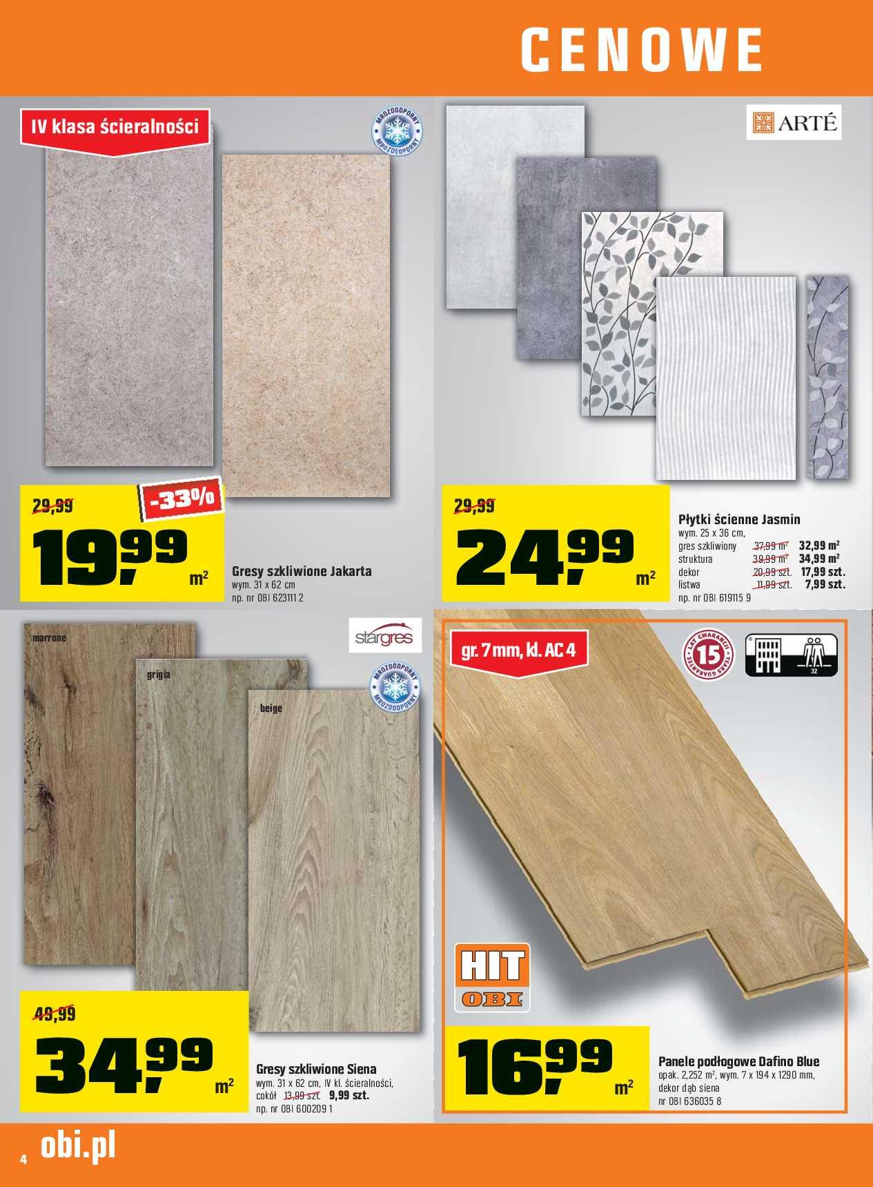 Gazetka promocyjna OBI str. 4