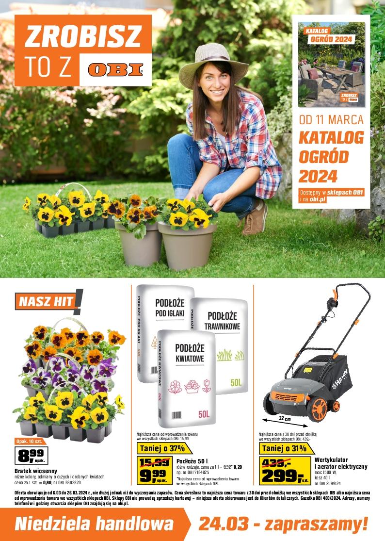 Gazetka promocyjna OBI str. 1