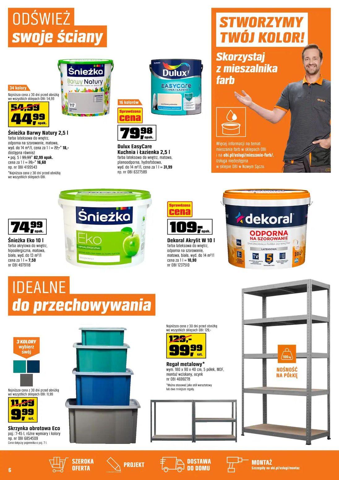 Gazetka promocyjna OBI str. 6