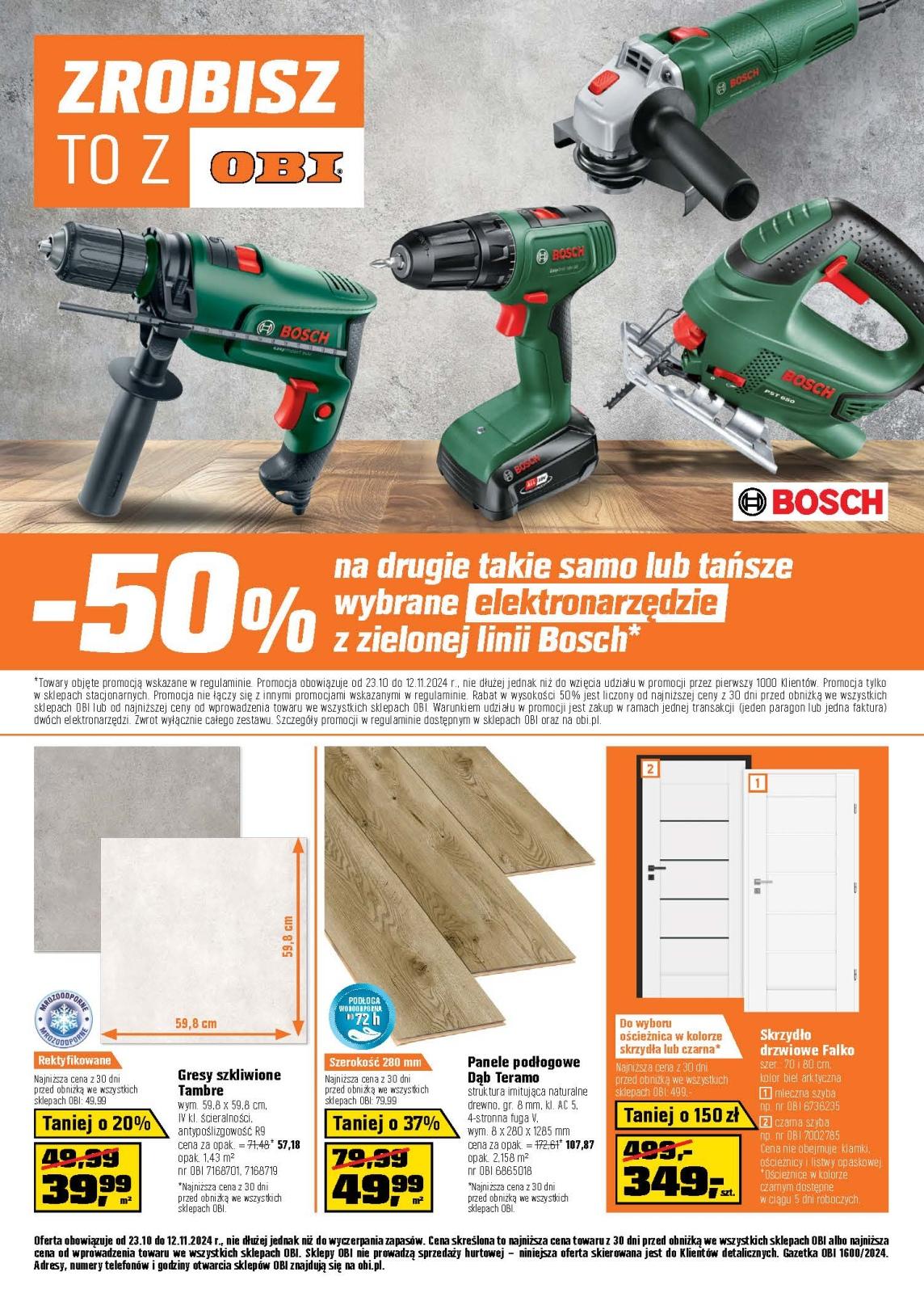 Gazetka promocyjna OBI str. 1