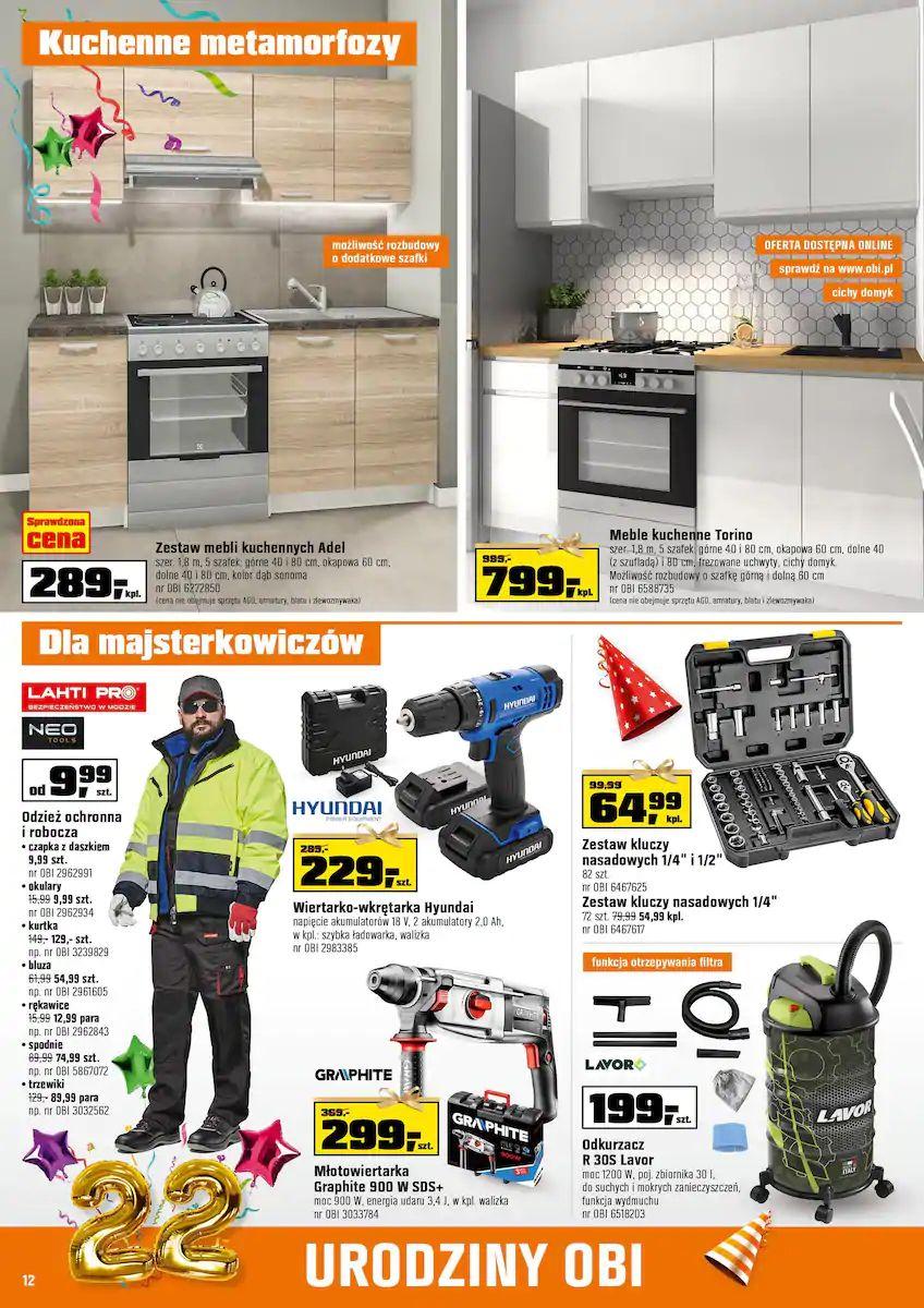 Gazetka promocyjna OBI str. 12