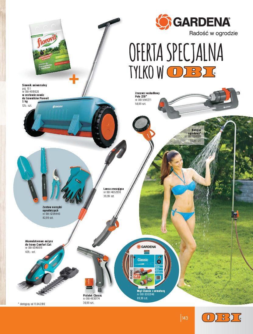 Gazetka promocyjna OBI str. 143