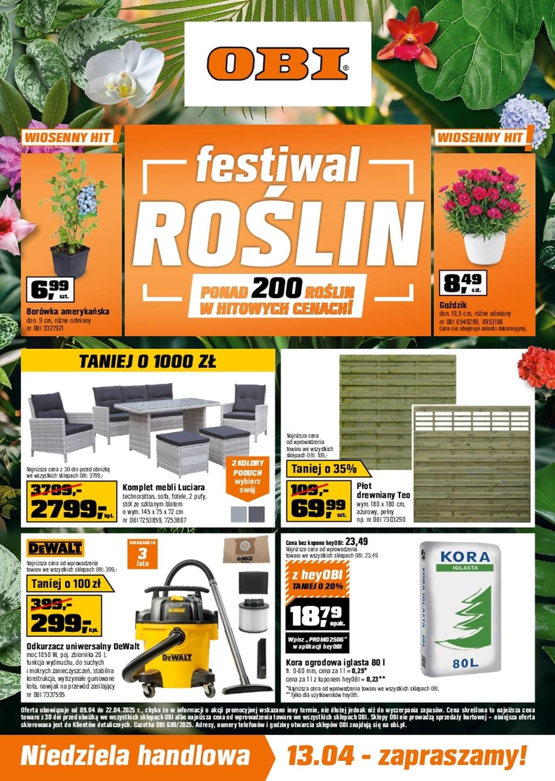 Gazetka promocyjna OBI str. 1