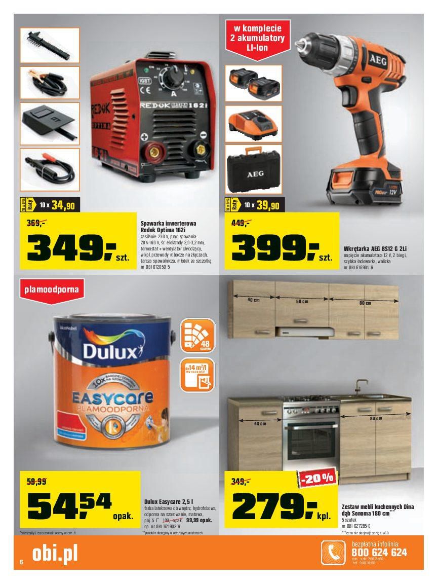 Gazetka promocyjna OBI str. 6