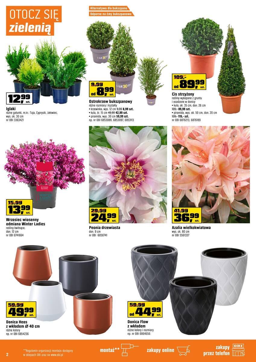 Gazetka promocyjna OBI str. 2