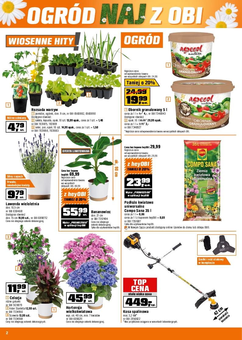 Gazetka promocyjna OBI str. 2