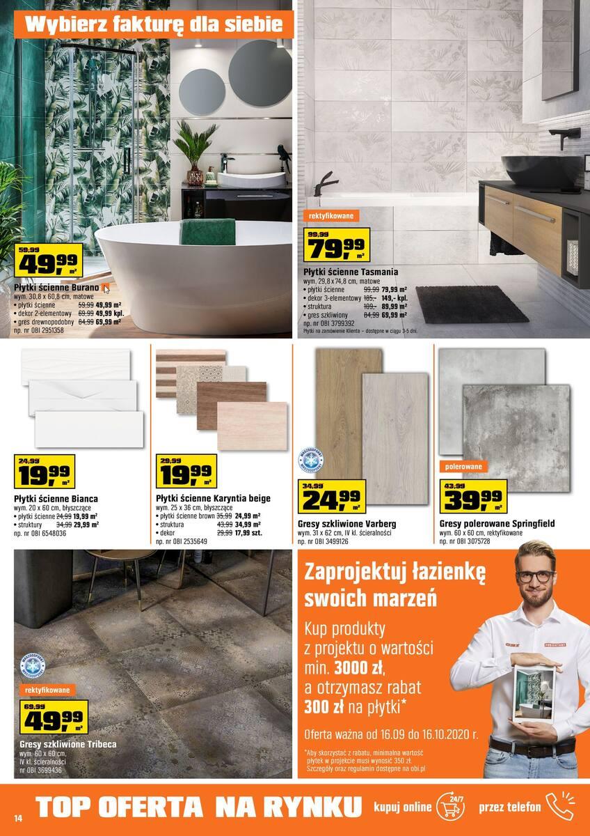 Gazetka promocyjna OBI str. 14