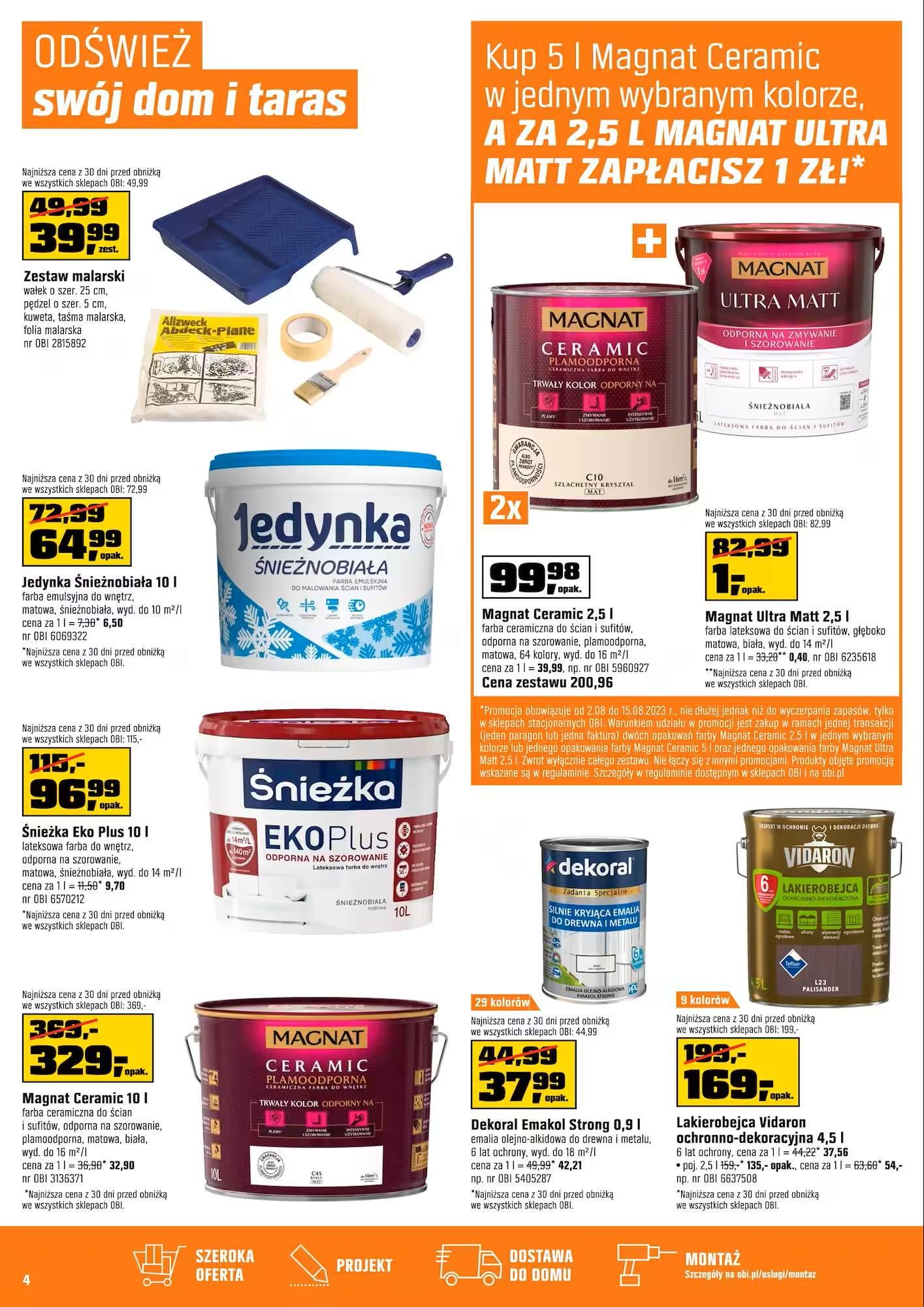 Gazetka promocyjna OBI str. 4