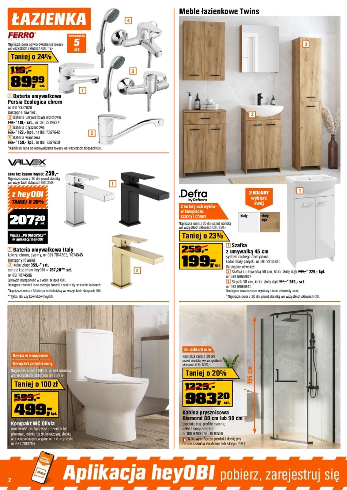 Gazetka promocyjna OBI str. 2